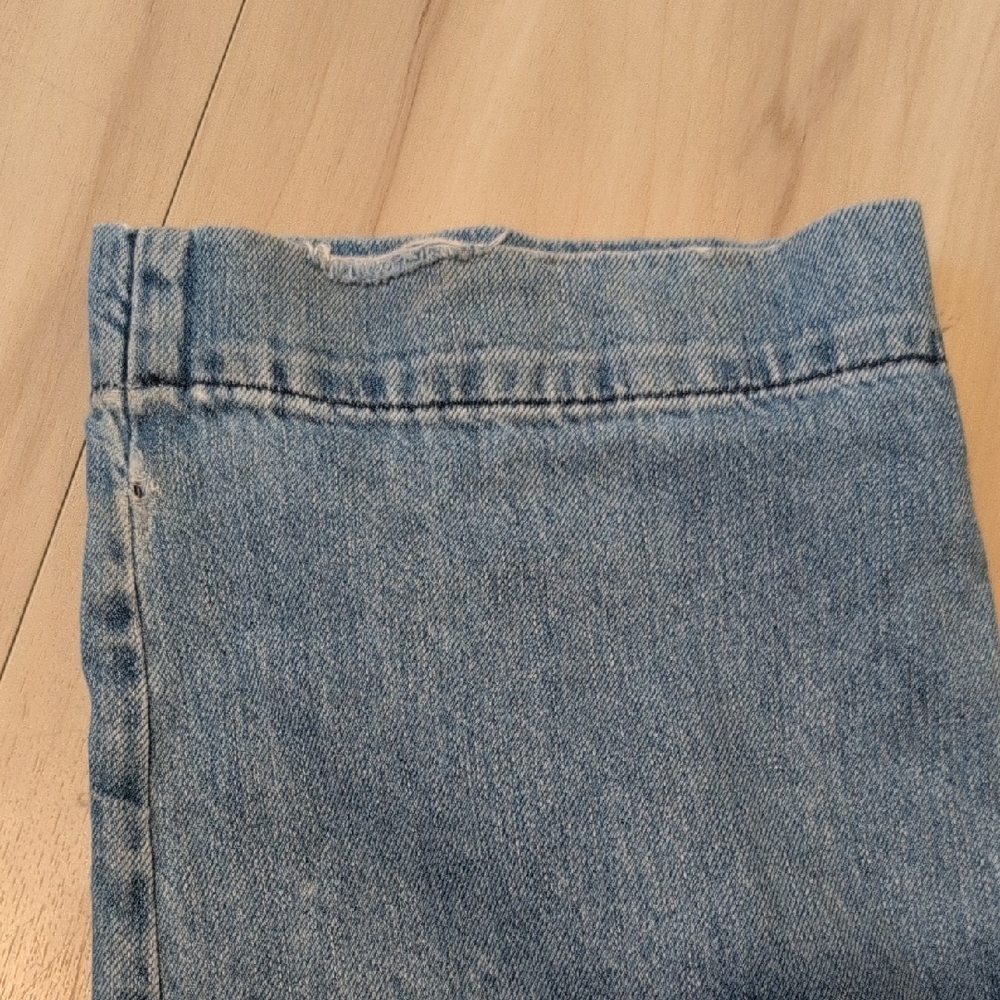 ba&sh High Rise Wide Leg Light Blue Pleated Boyfriend Jeans - Picture 7 of 7
